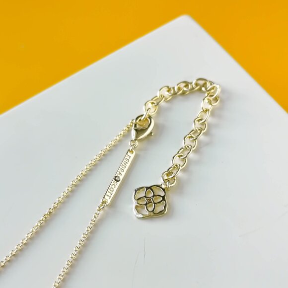 Ari Heart Gold Watercolor Illusion Pendant Necklace by Kendra Scott - Picture 3 of 3